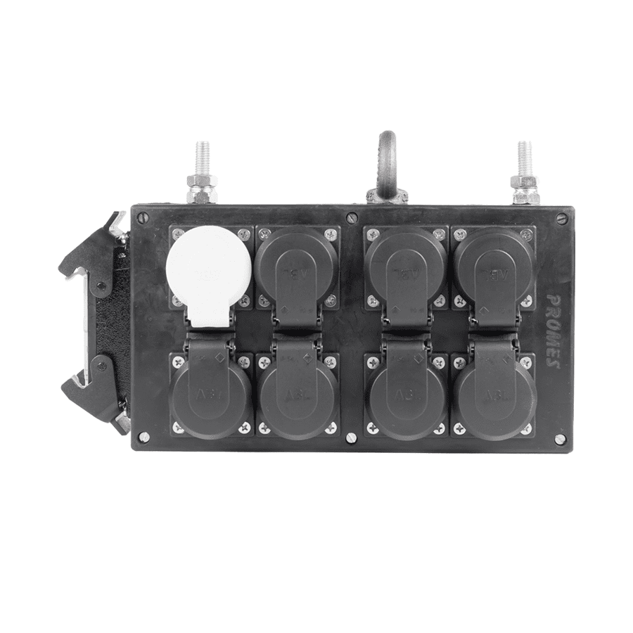 Afbeelding voor categorie Breakout box Harting 16pin (1+9)