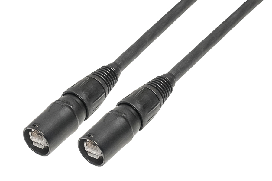 Picture of patchkabel CAT5E UTP 4P24 PVC Belden etherCON zwart 75m